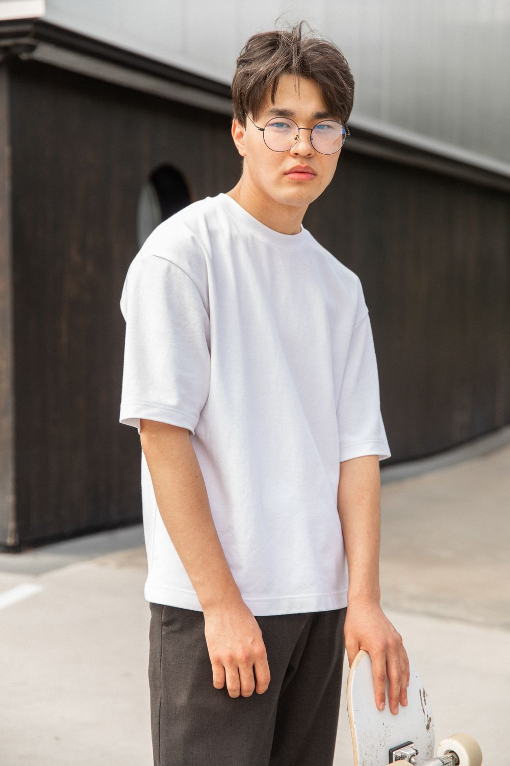 Core Piqué Polo in off white